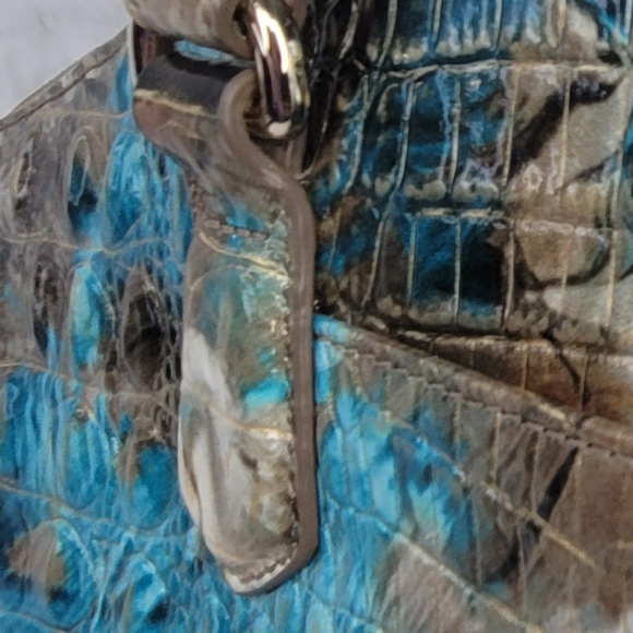 NWT BRAHMIN DESIGNER PURSE BAG HANDBAG Melbourne Rare Design Italian Leather - Picture 8 of 12